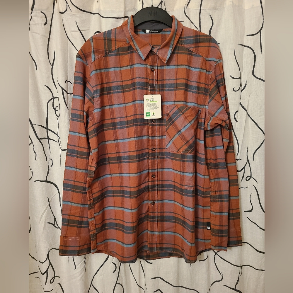 MEC Plaid Button-down Shirt